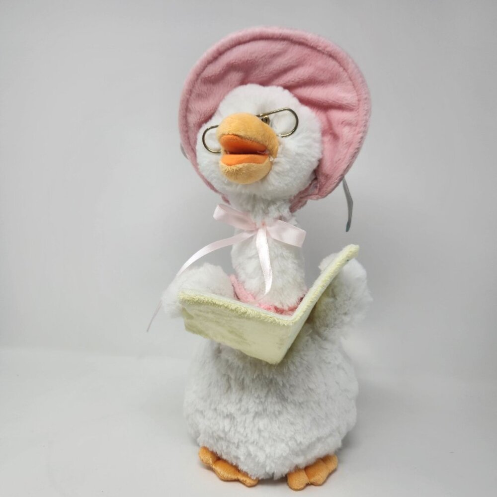Mother Goose Nursery Rhymes TAKING and MOVING Plush With Sound Cuddle Barn 14''